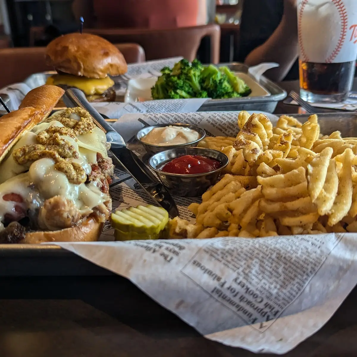 Cubano with Waffle Fries