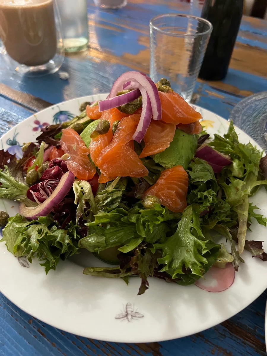 Avo Salad with Lox