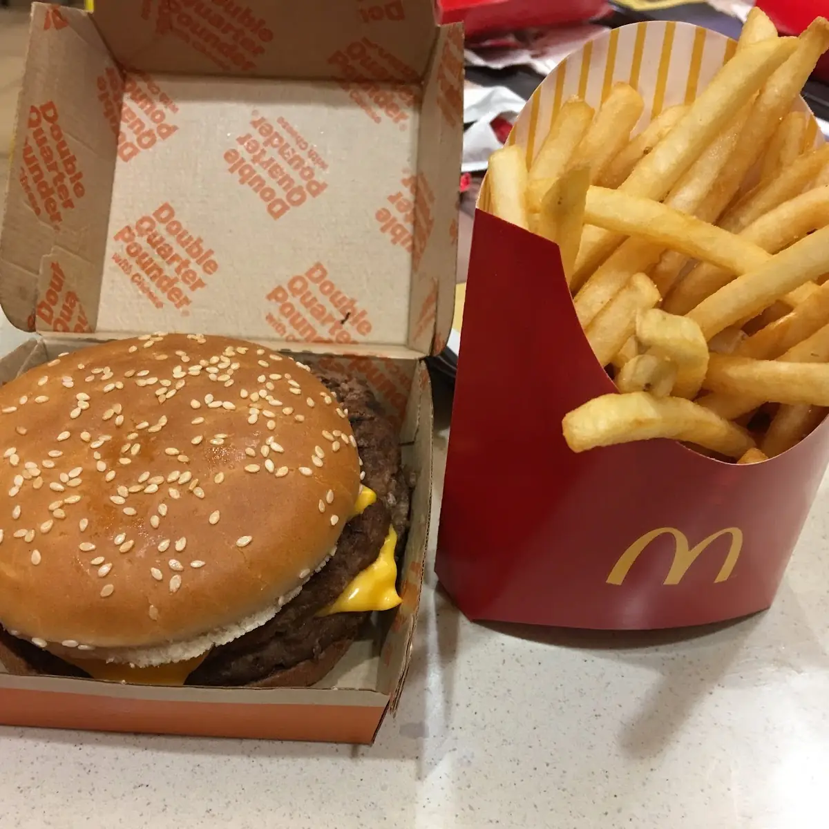 Double Quarter Pounder Combo