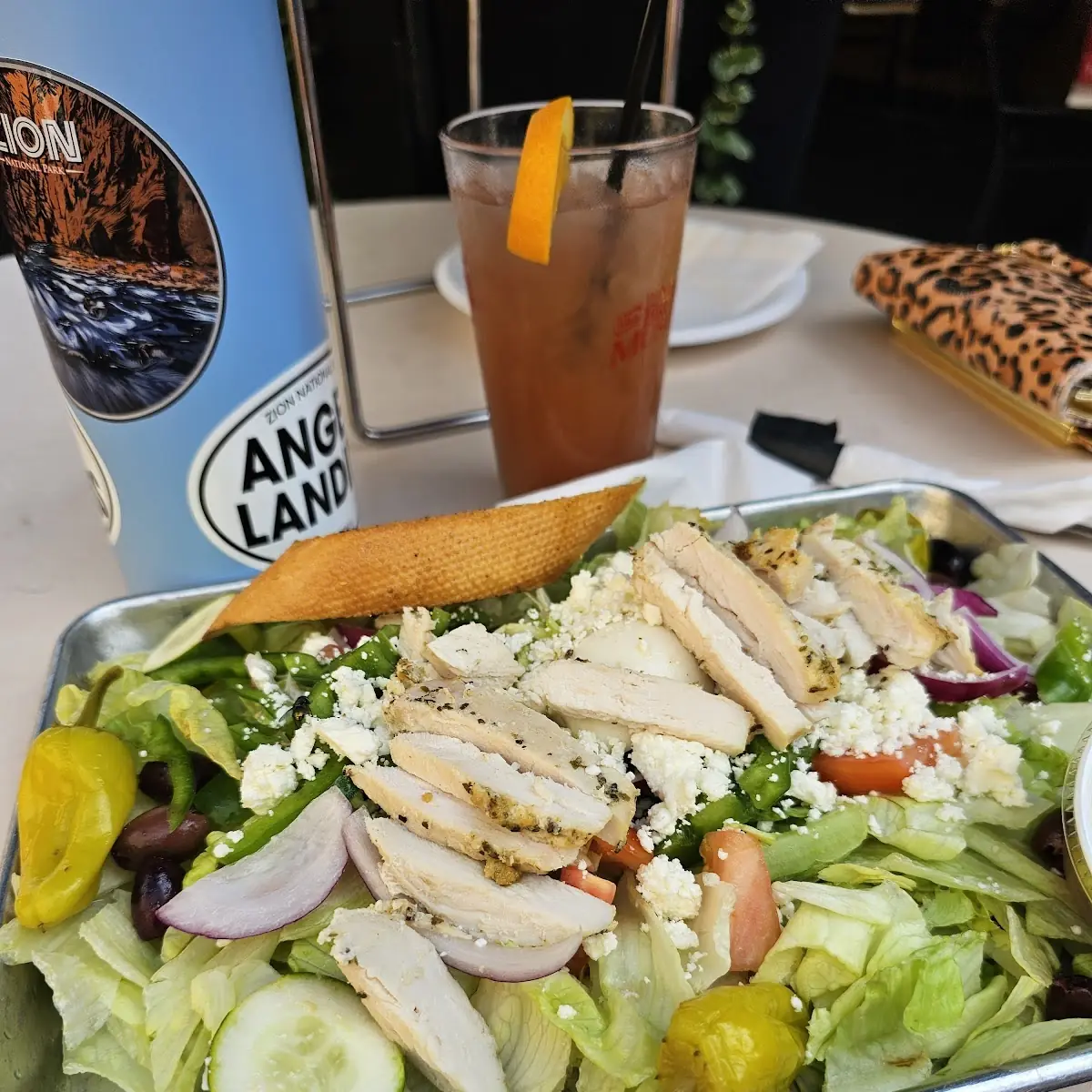 Big Fat Grilled Chicken Caesar Salad
