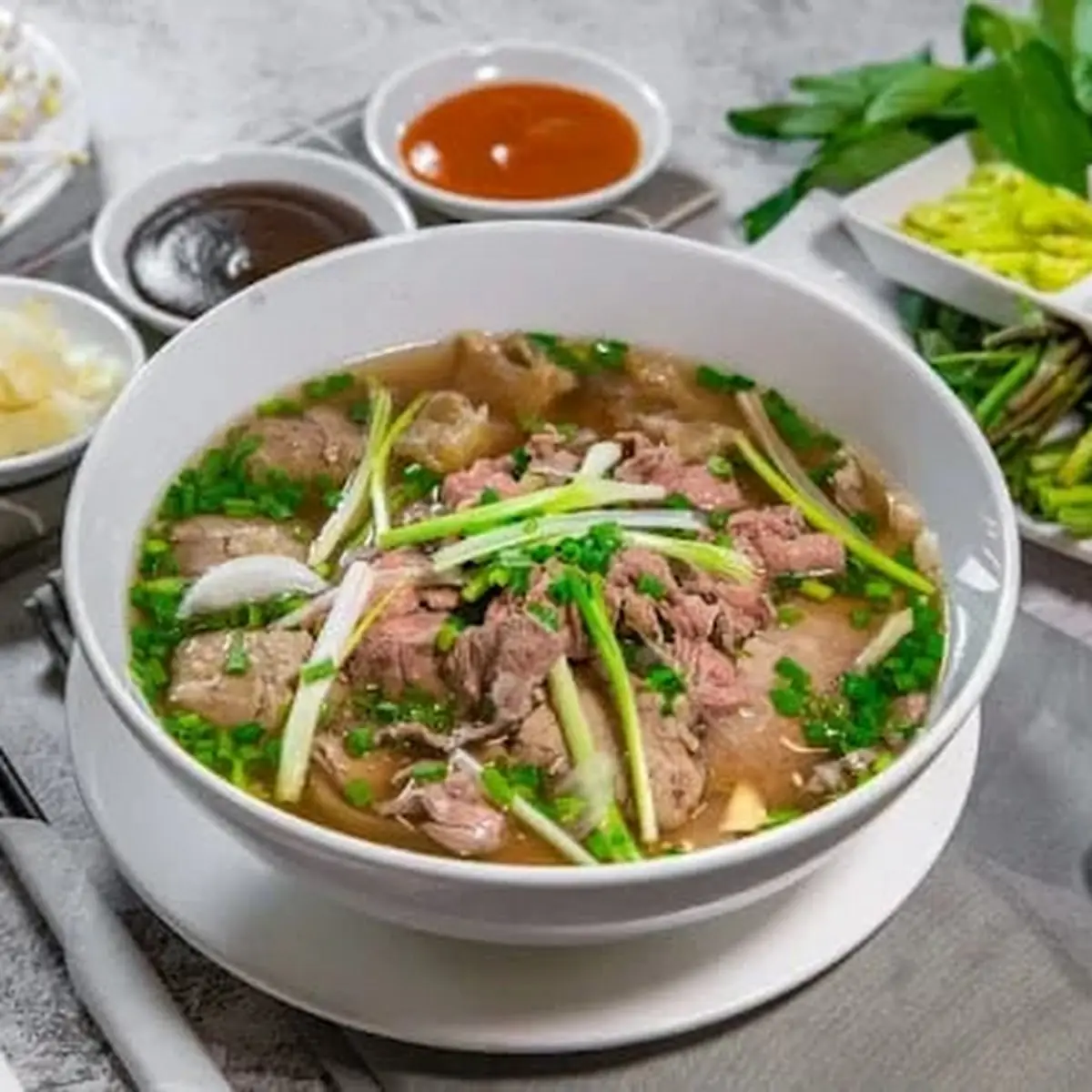 Pho Beef Flank Tendon Tripe