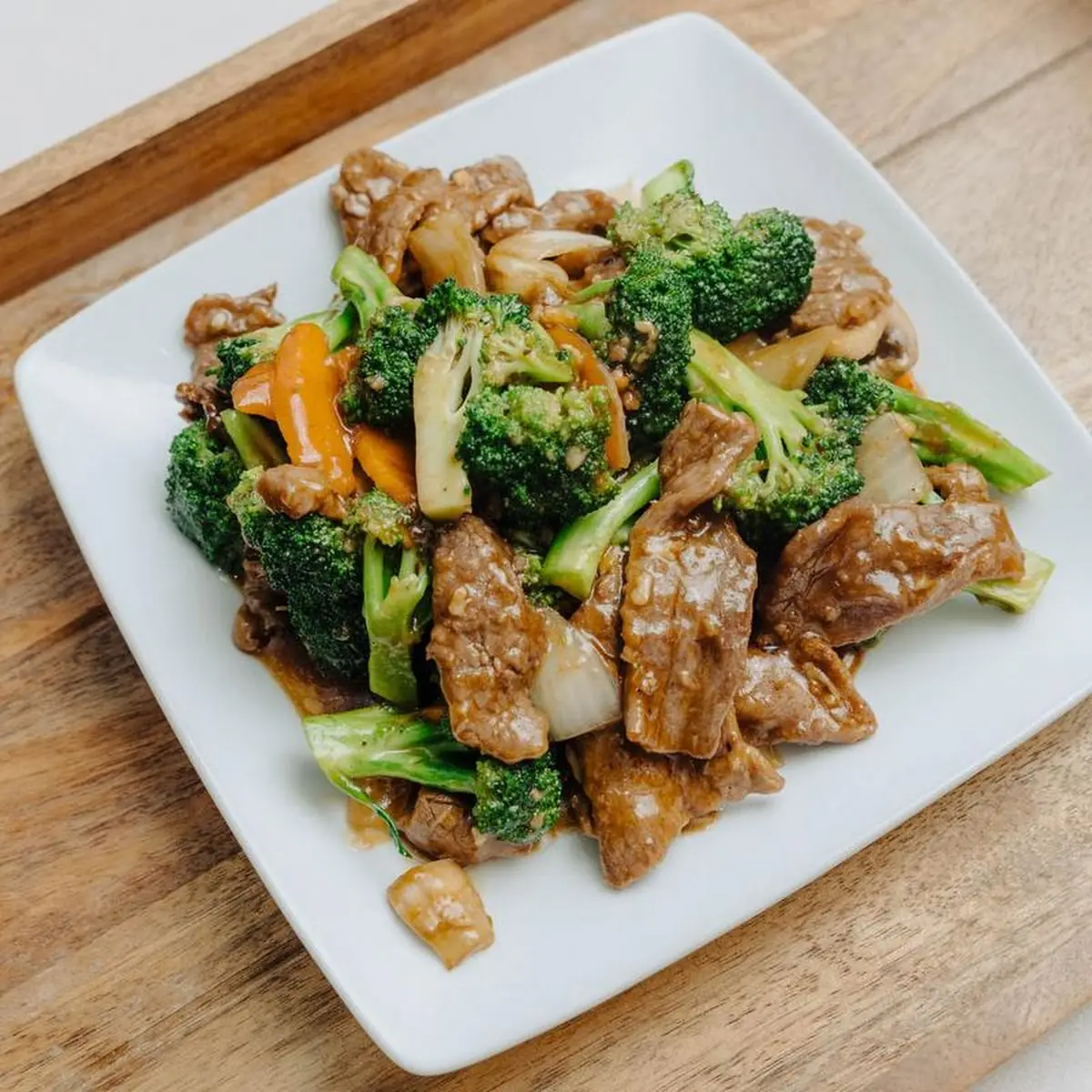 Almond Chicken Broccoli Beef