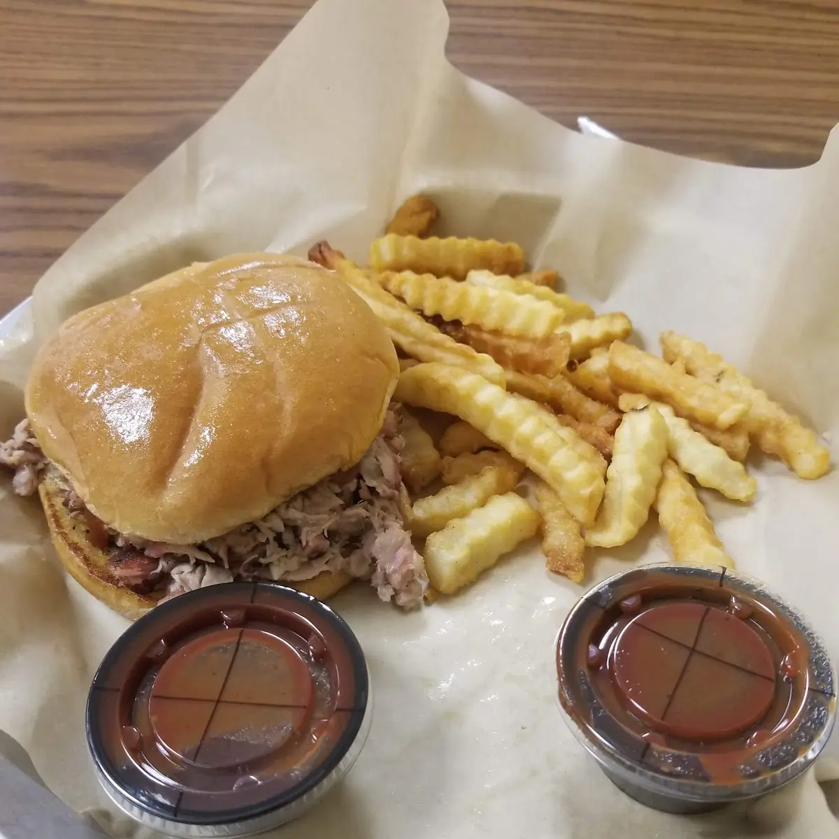 Pulled Pork BBQ Sandwich
