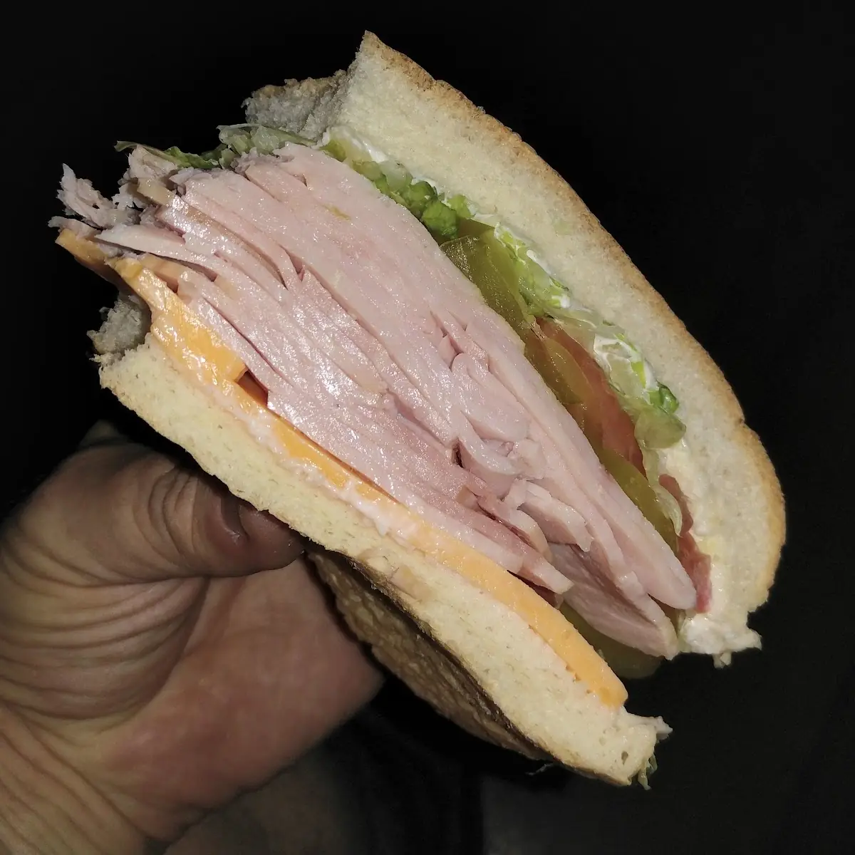 Ham and Cheese Sandwich