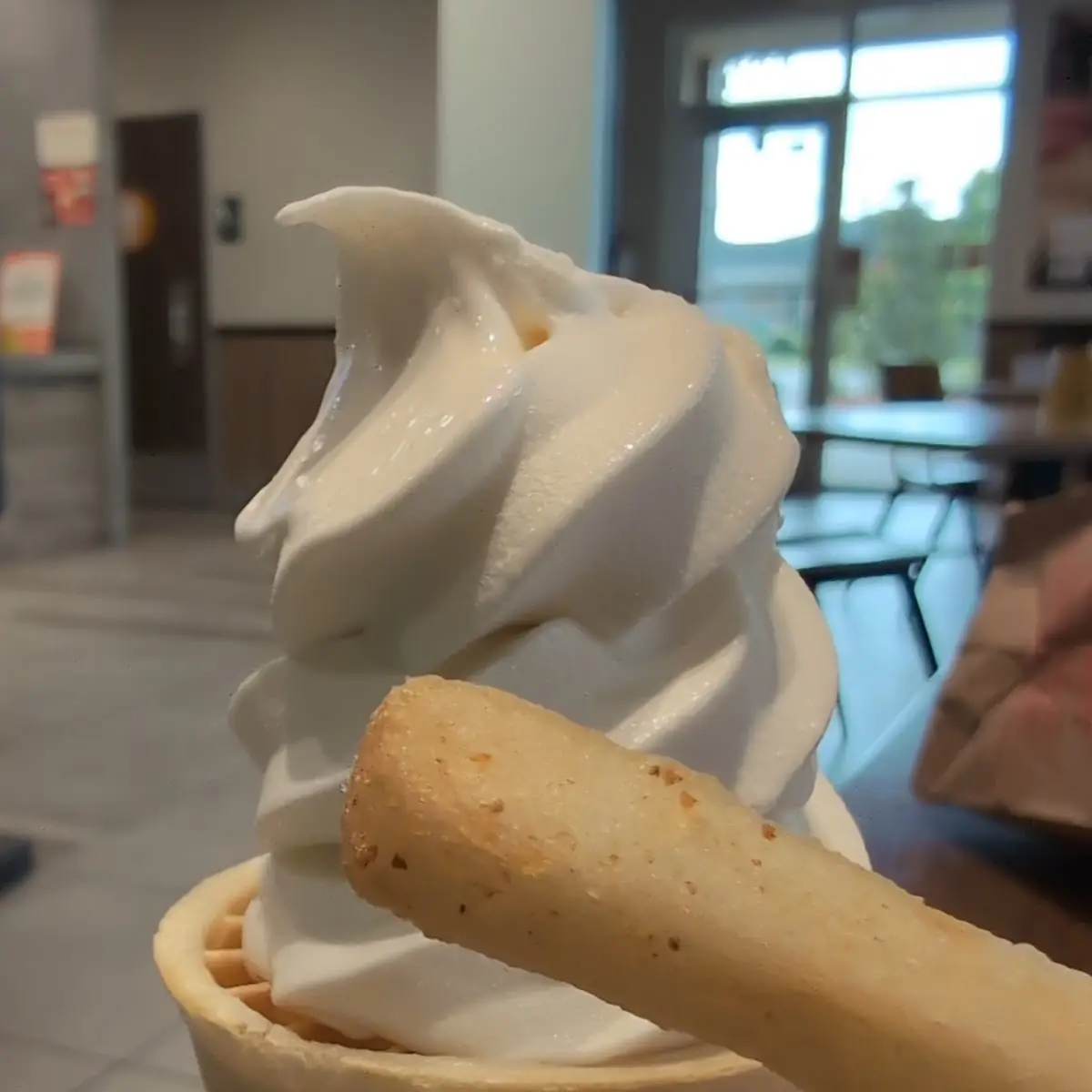Vanilla Ice Cream Cone