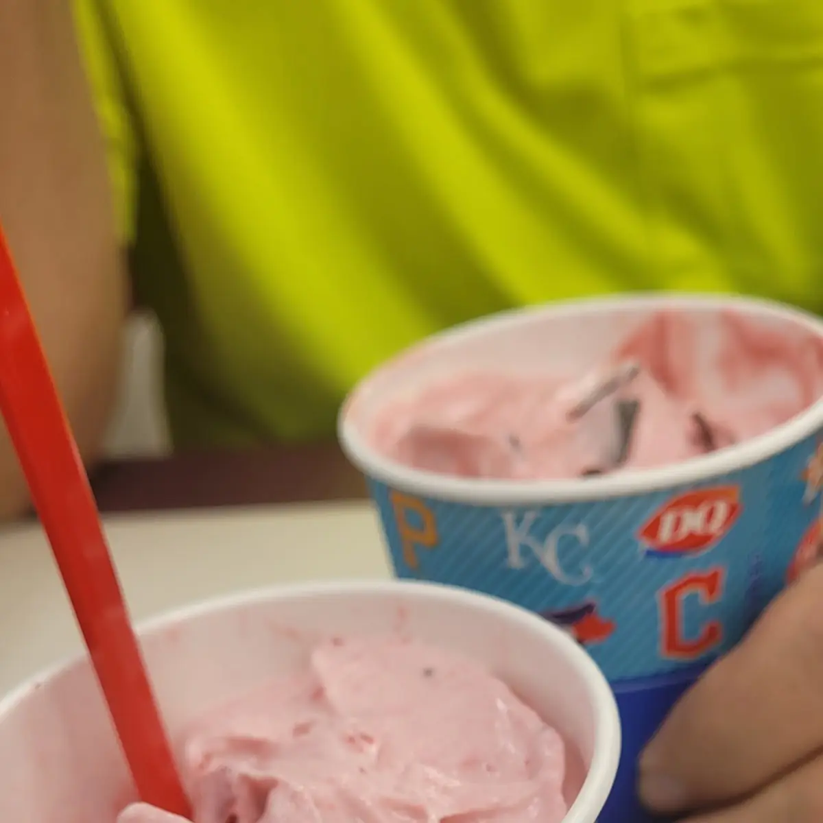 Cotton Candy Blizzard Treat