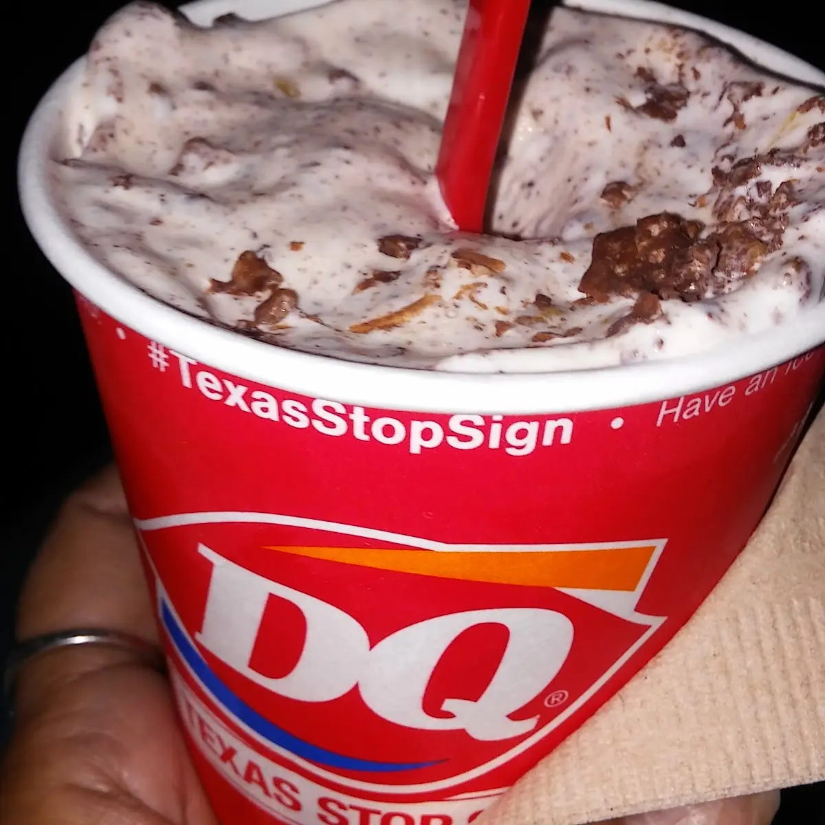 Turtle Pecan Blizzard