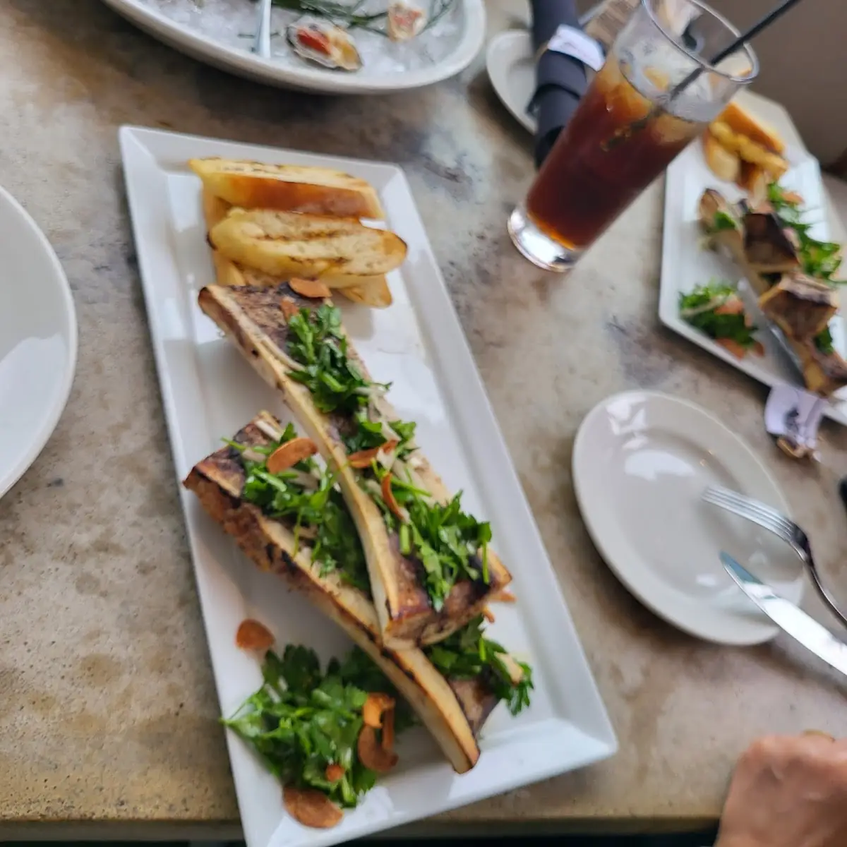 Roasted Bone Marrow Canoes