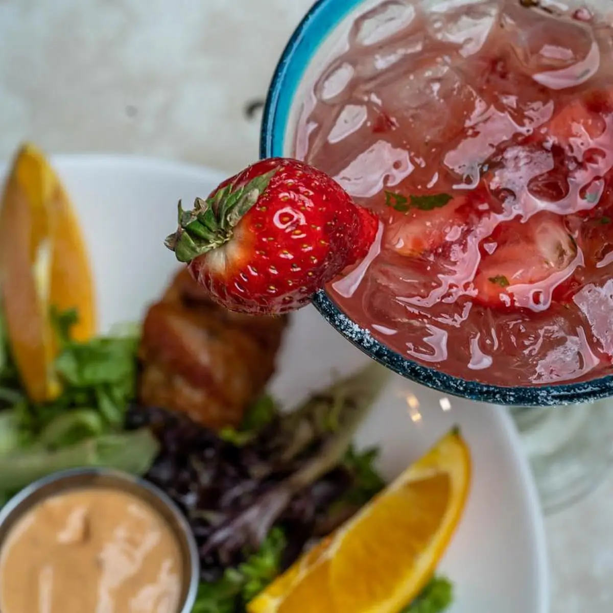 Fresh Strawberry Margarita