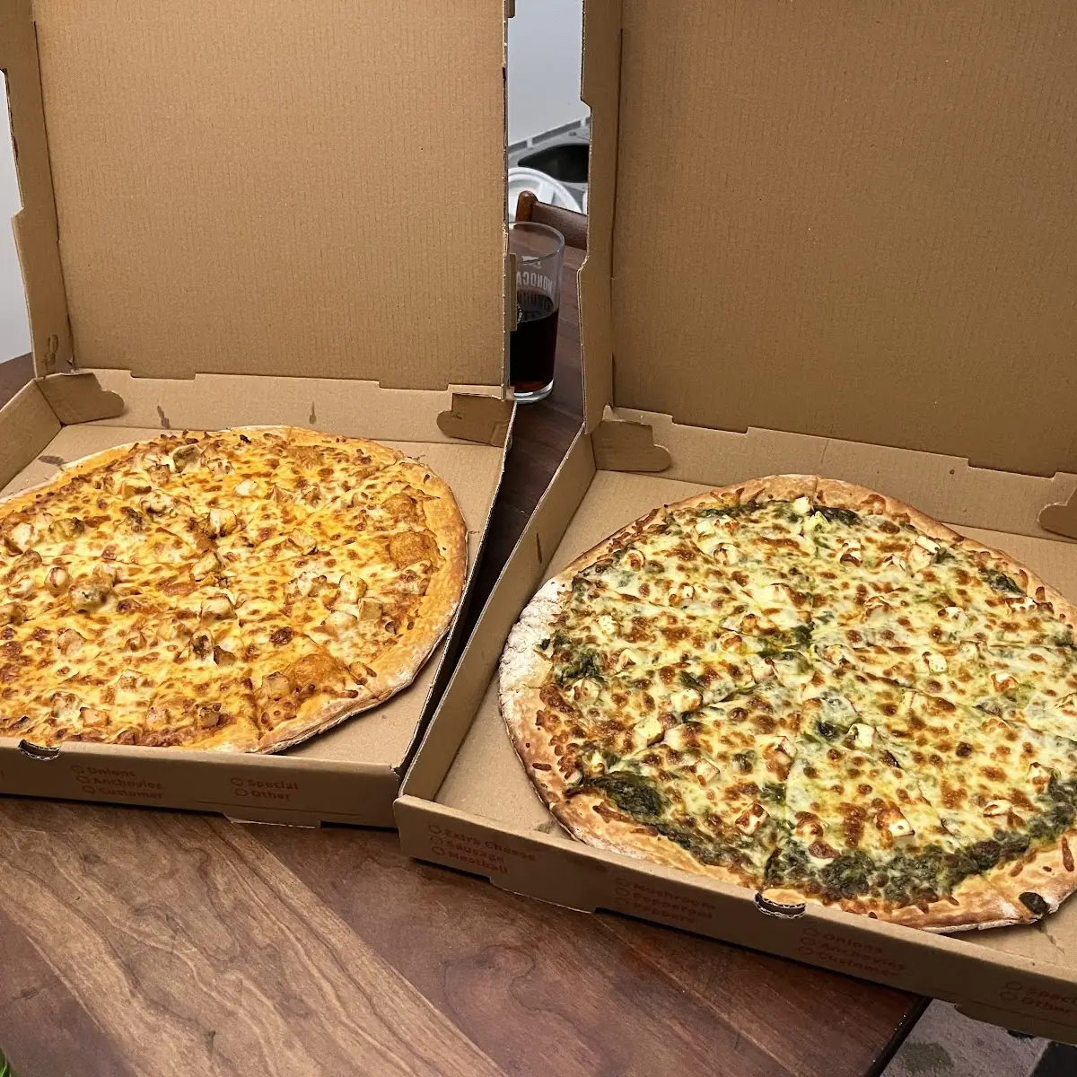 Palak Paneer Pizza