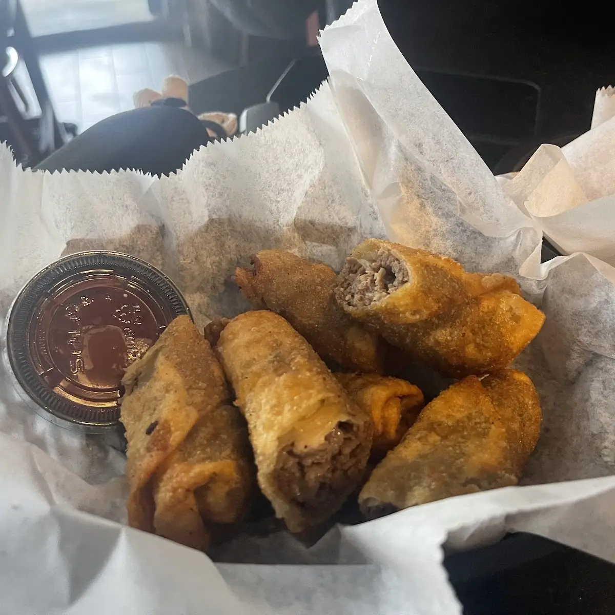 Cheesesteak Egg Rolls