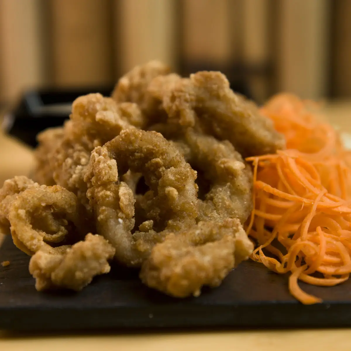 Fried Squid, Sushi World Restaurant