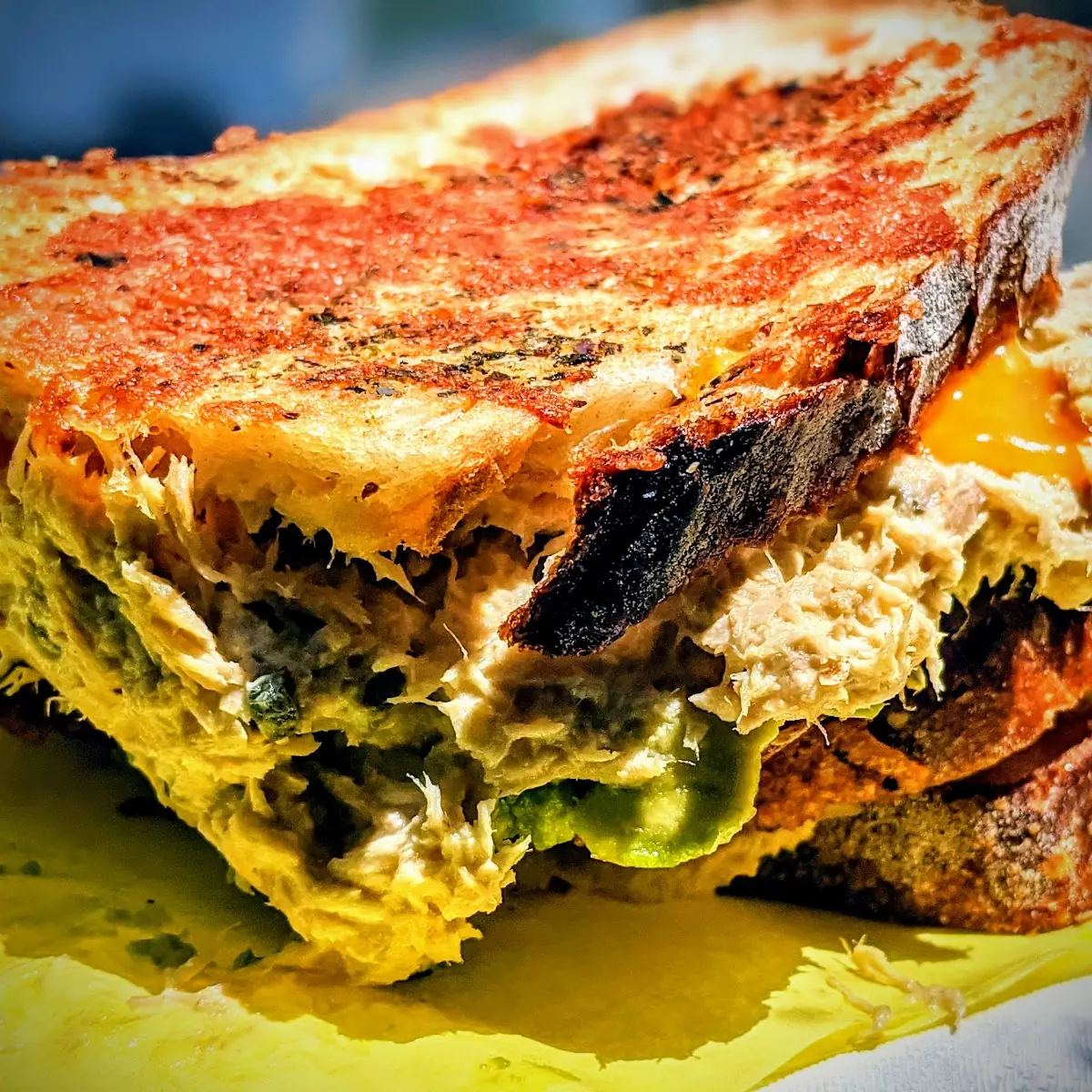 Tuna Melt w Avo