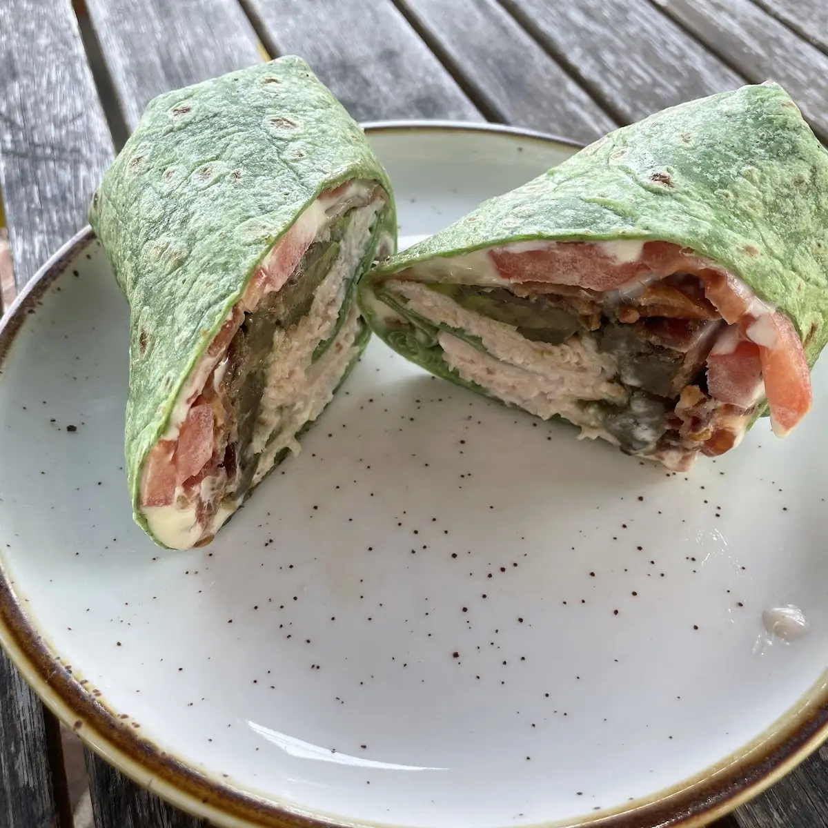 Pesto Chicken Wrap