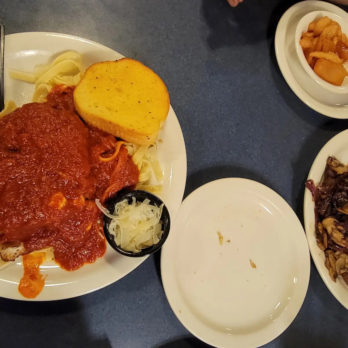 Steak Bites and Chicken Parmesan
