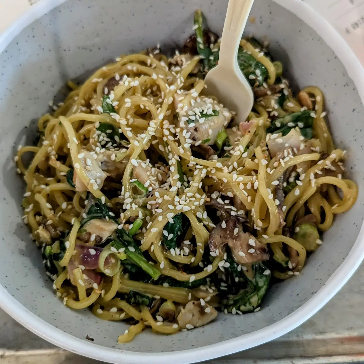 Tahini Sesame Chicken