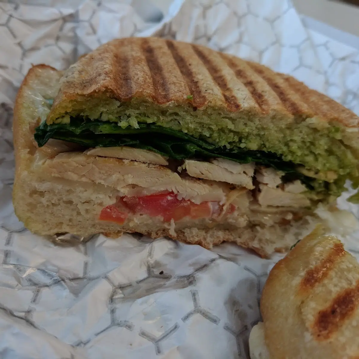 Chicken Pesto Panini