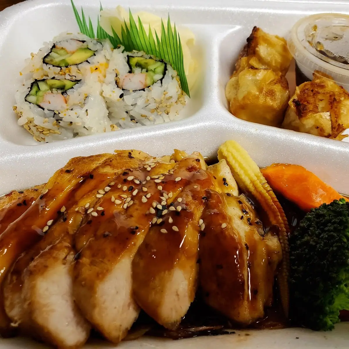 Chicken Teriyaki Bento Box Lunch Special