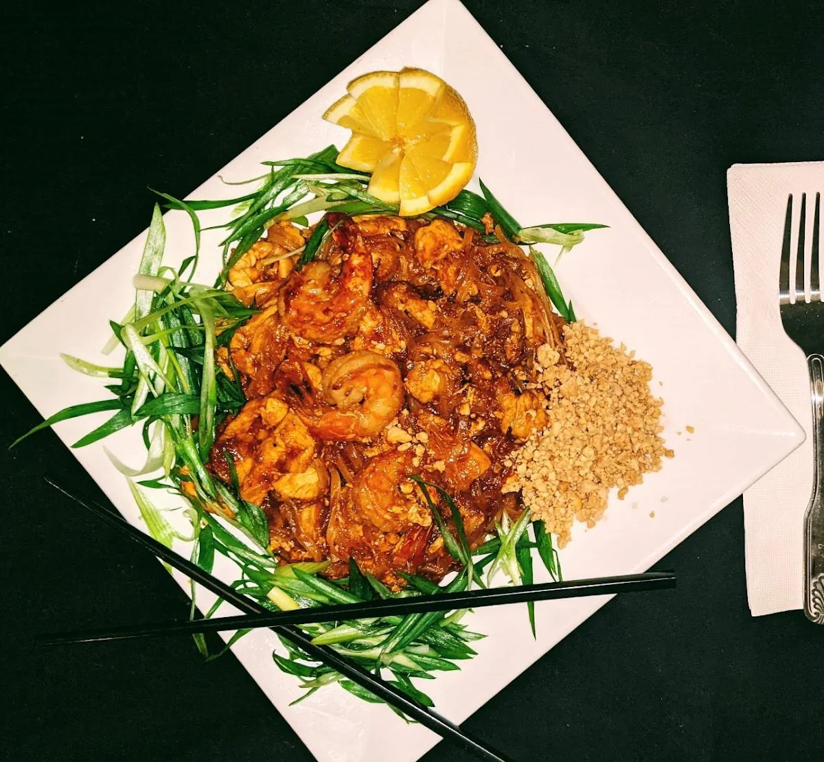 Famous Shrimp Phad Thai