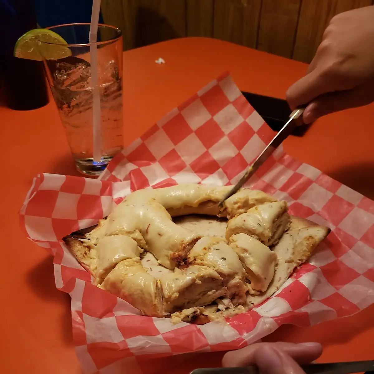 Buffalo Chicken Pretzel