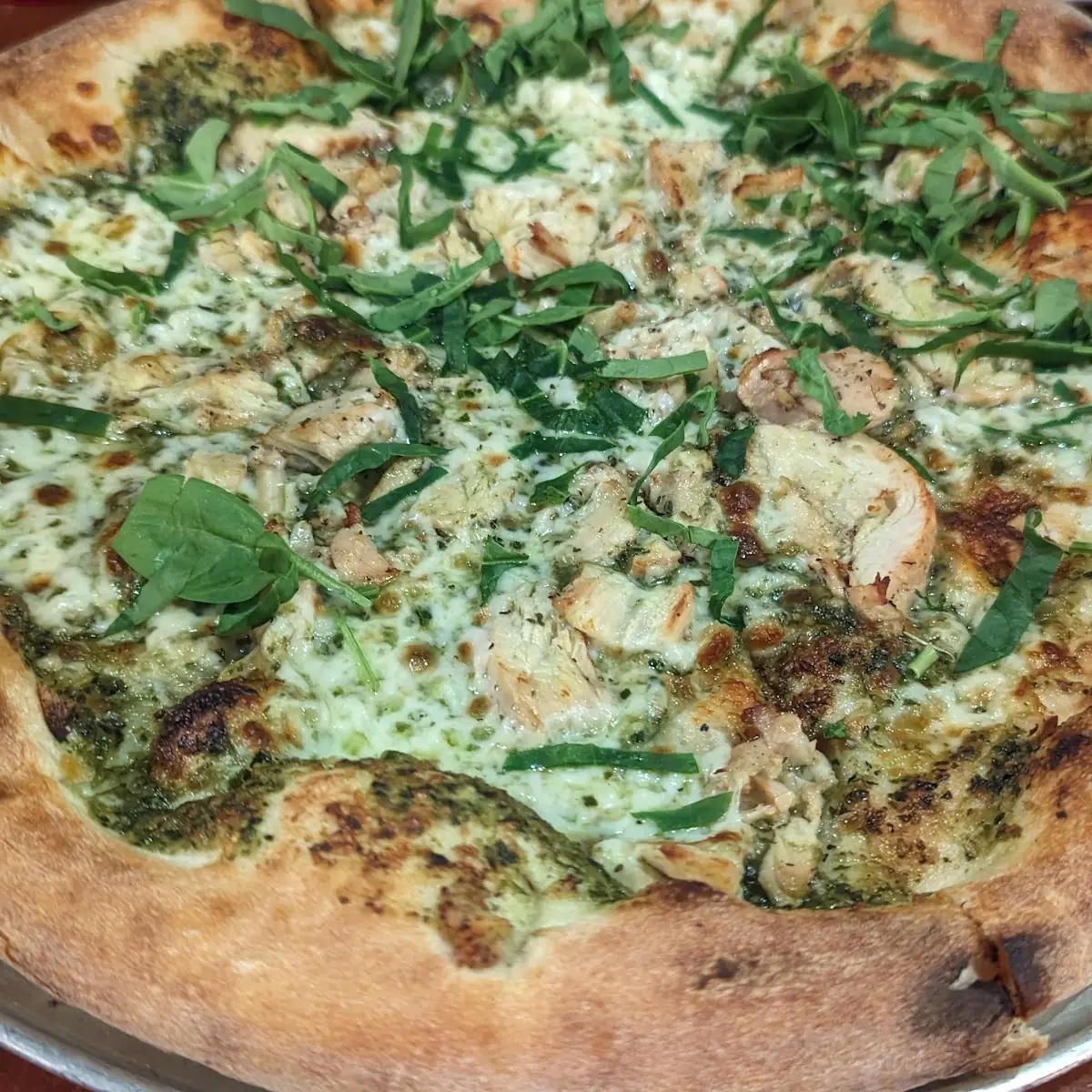 Chicken Pesto Pizza