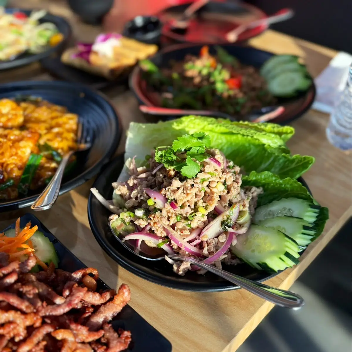 Chicken Larb Salad