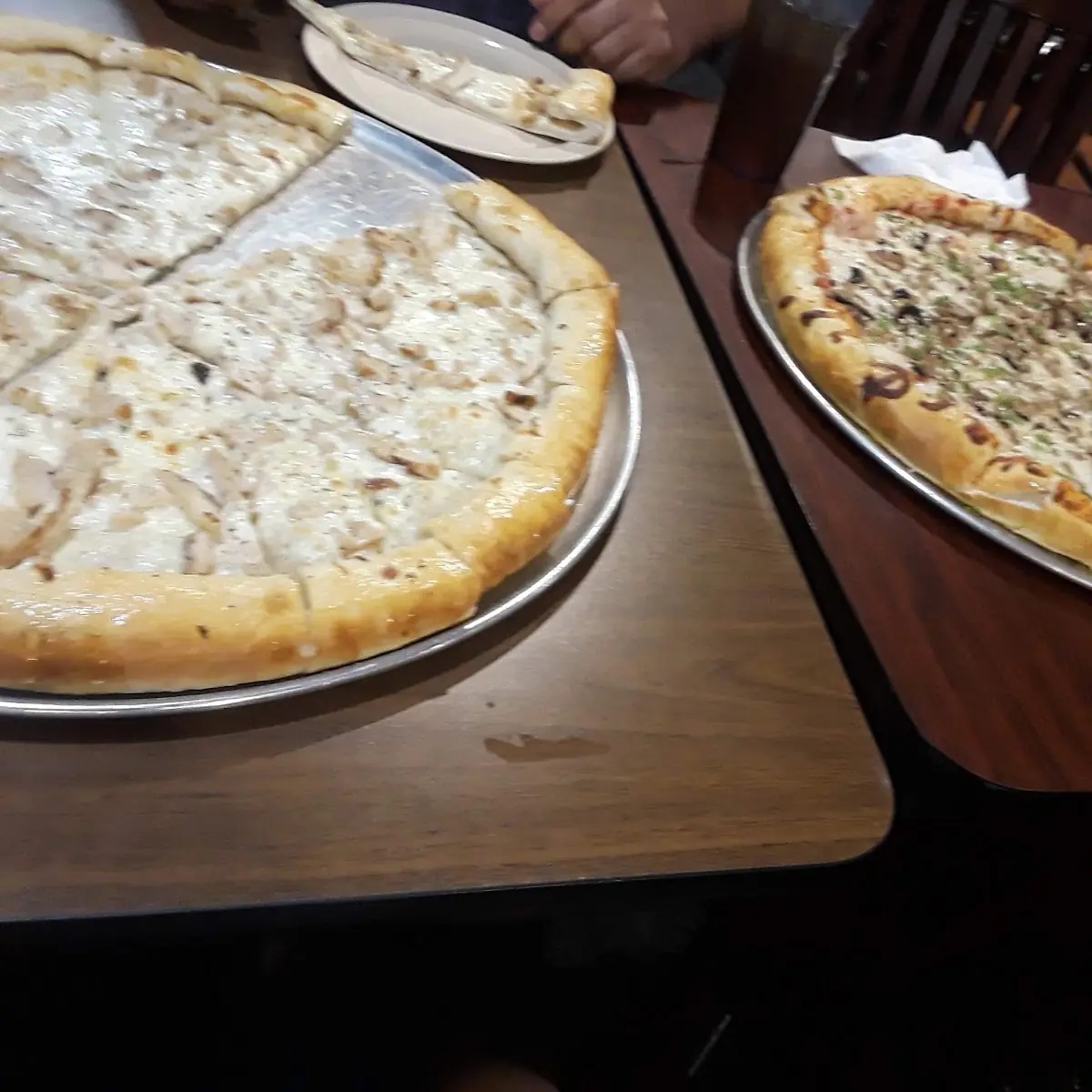 Chicken Alfredo Pizza