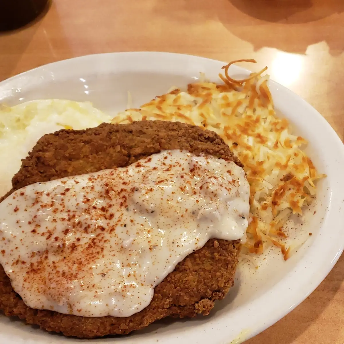 Chicken-Fried Steak & Eggs