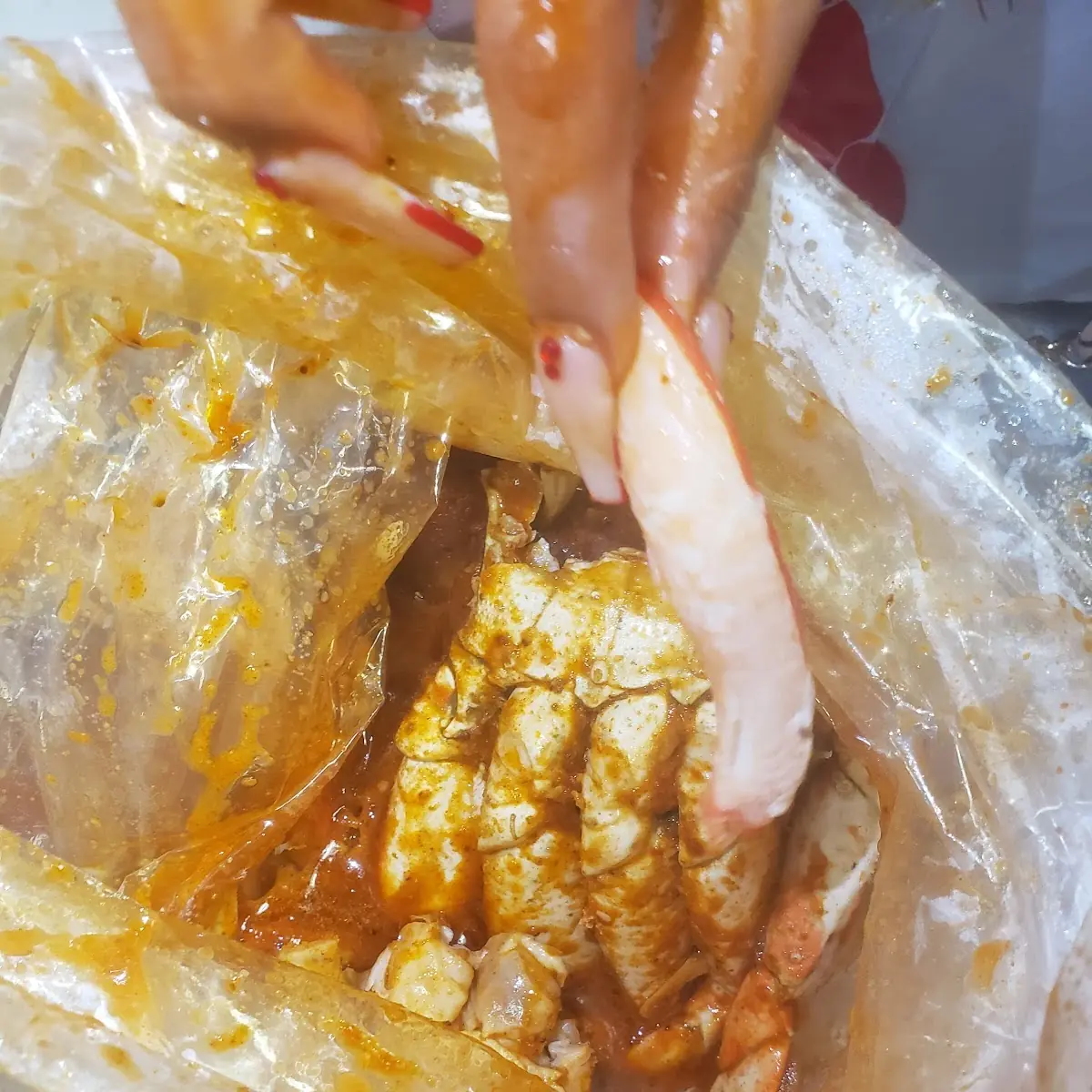 Sea Food Boiled Shrimp