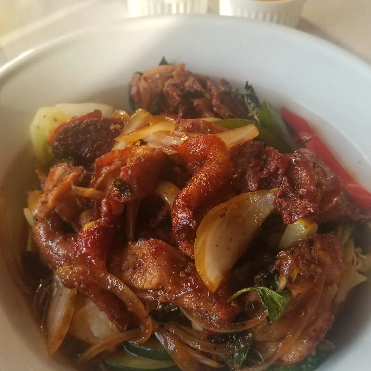 Crispy Basil Duck