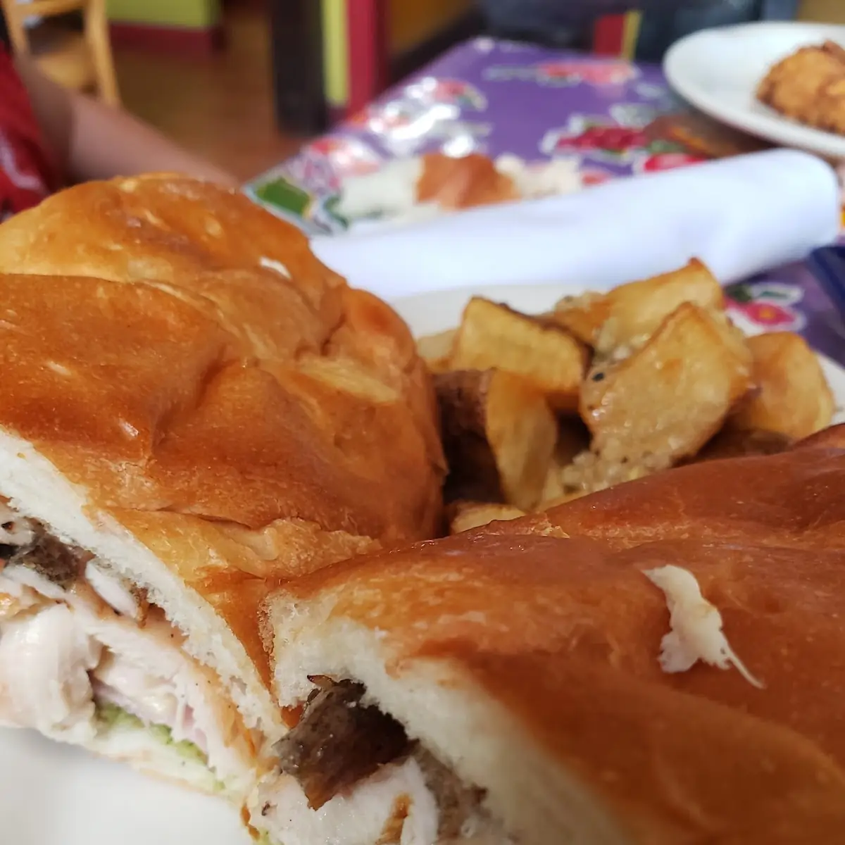 Grilled Chicken Pesto Sandwich