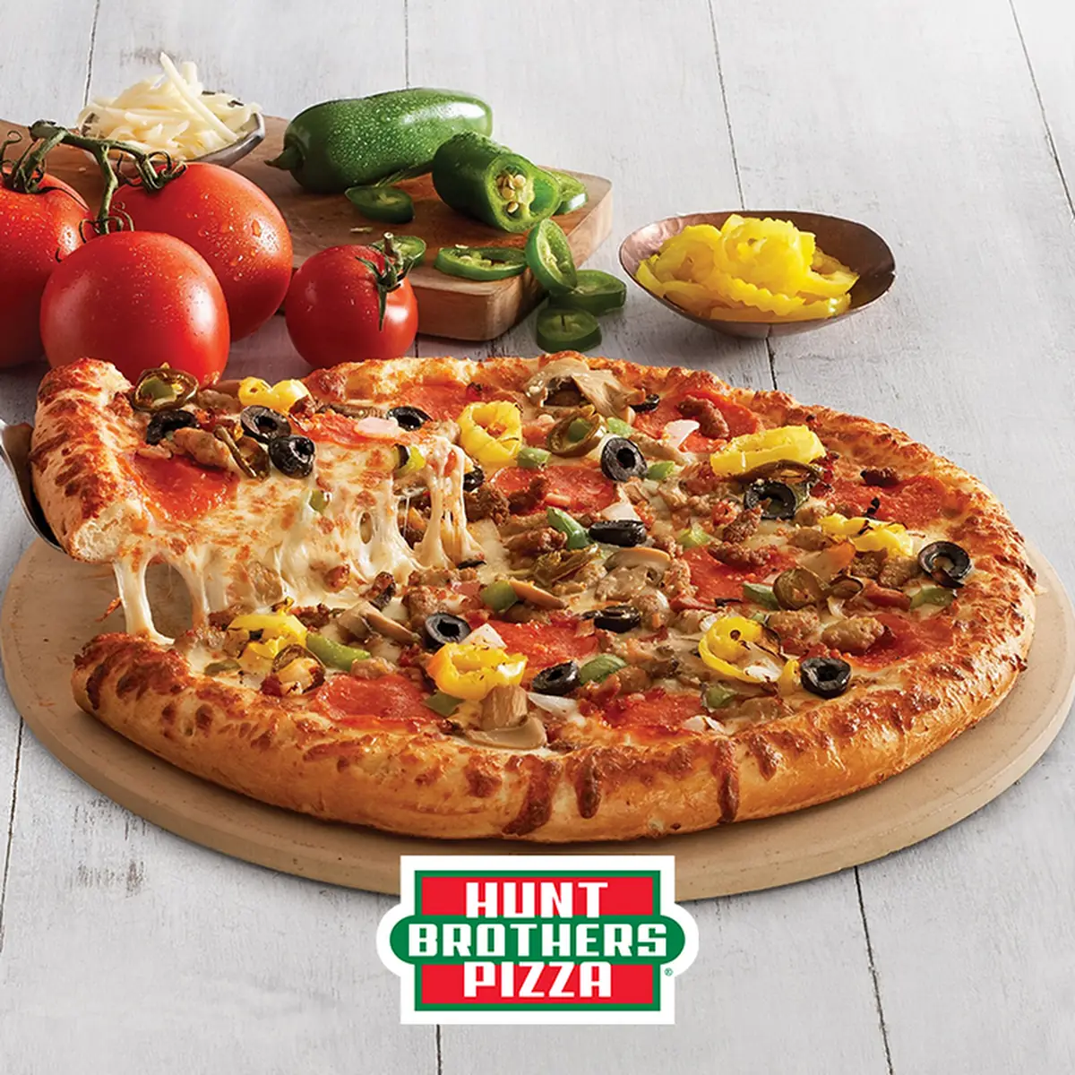 Black Olives Banana Peppers