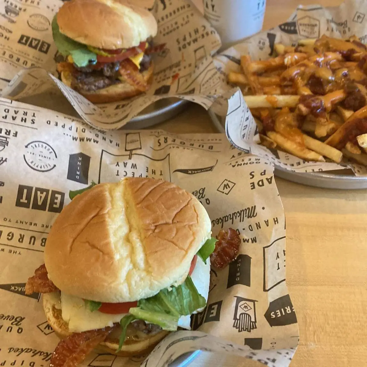 Double Bacon Burger with Chipotle Mayo
