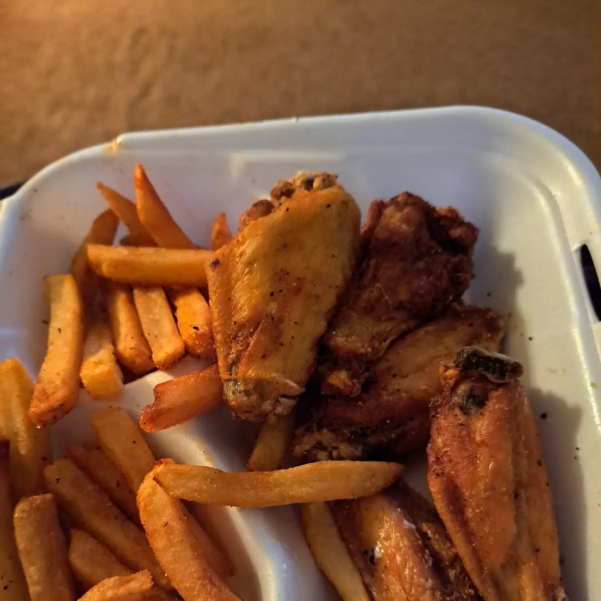 Lemon Pepper Wings Combo
