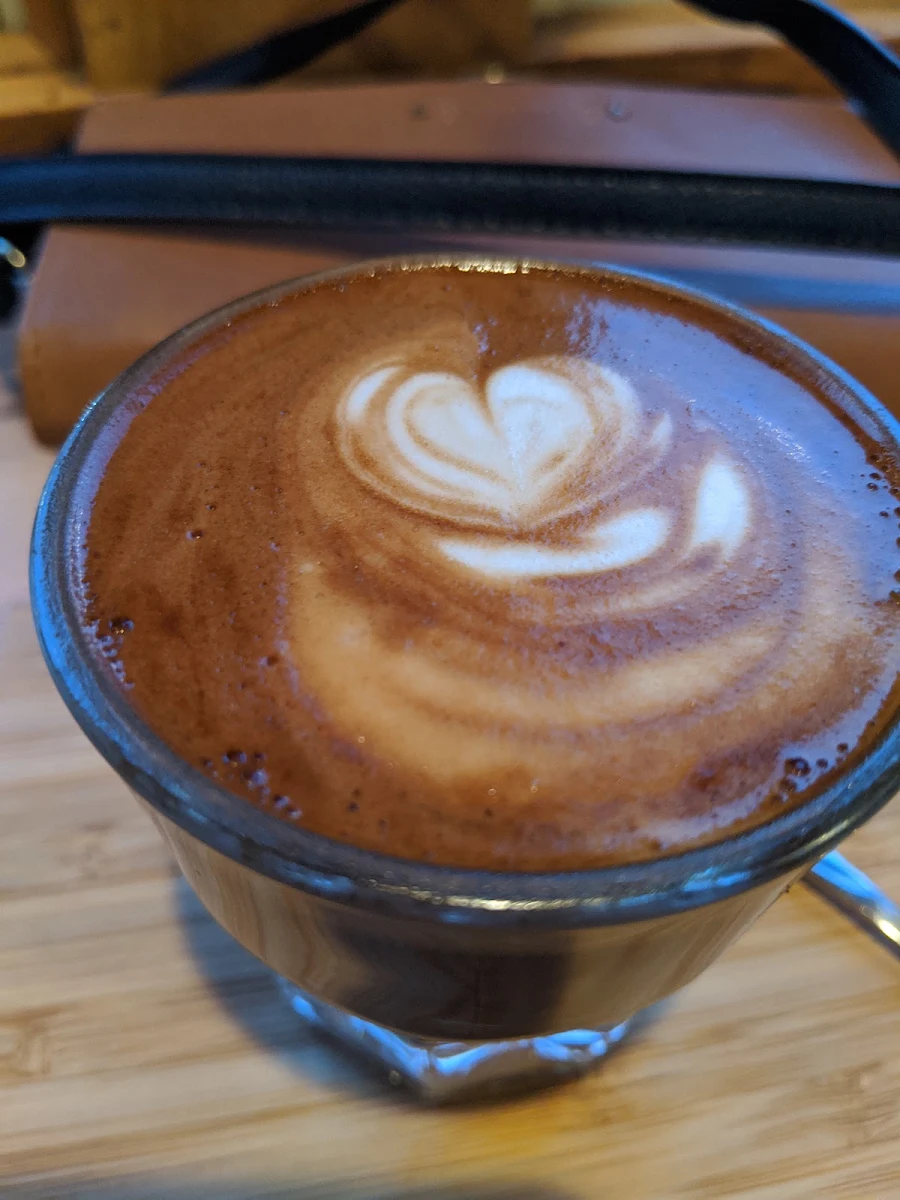 Cortado with Almond Milk