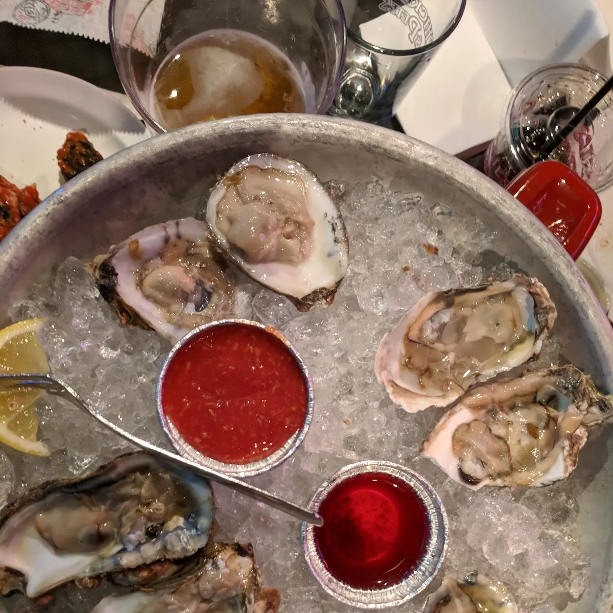 Oysters on the Half Shell
