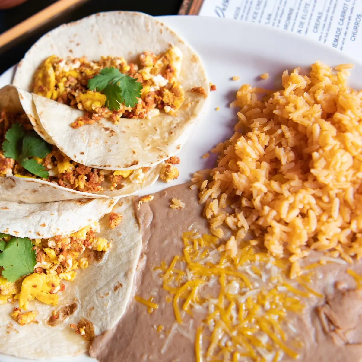 Huevos & Chorizo Taco