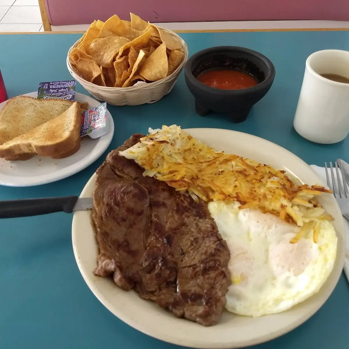 Carne Asada Steak & Eggs
