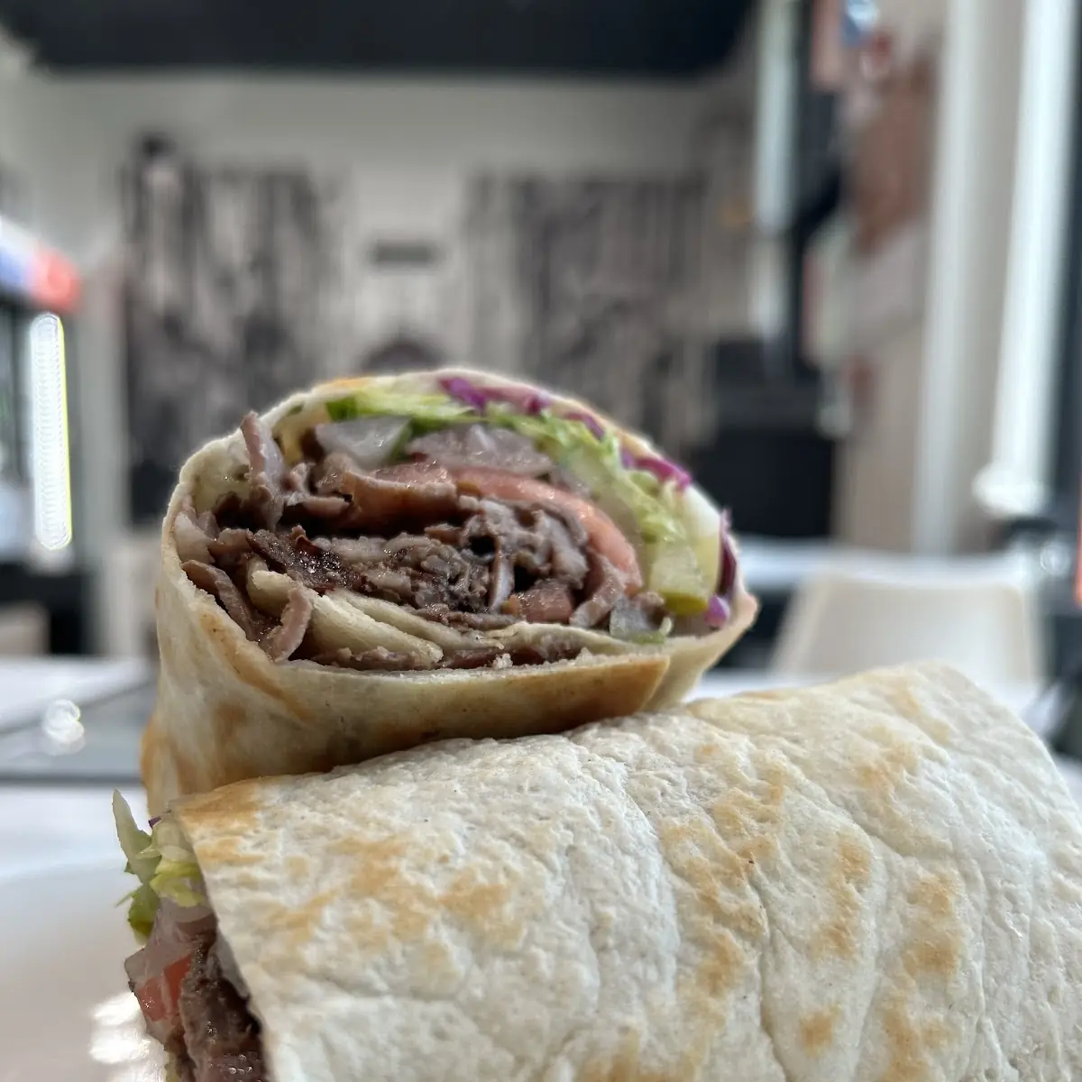 Beef Doner Kebab Wrap