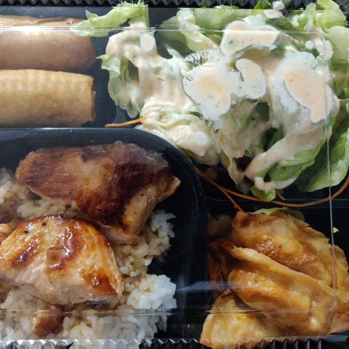 Salmon Teriyaki Bento Box