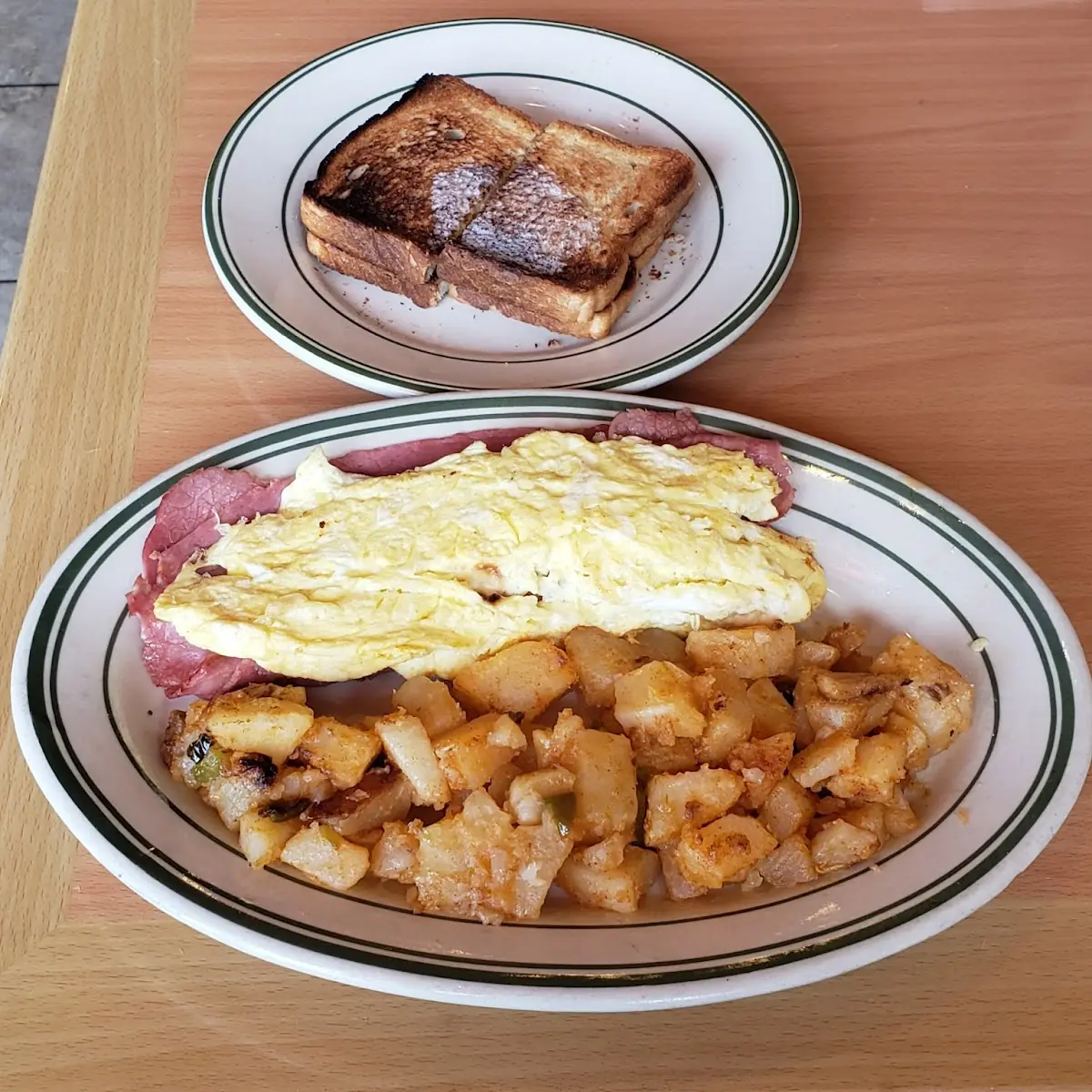 Corned Beef with Eggs