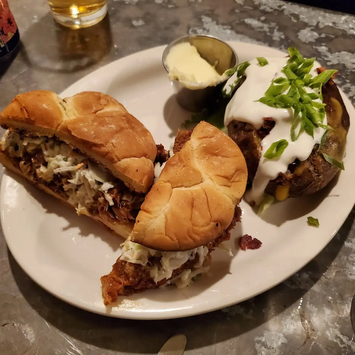 BBQ Pulled Pork Sandwich