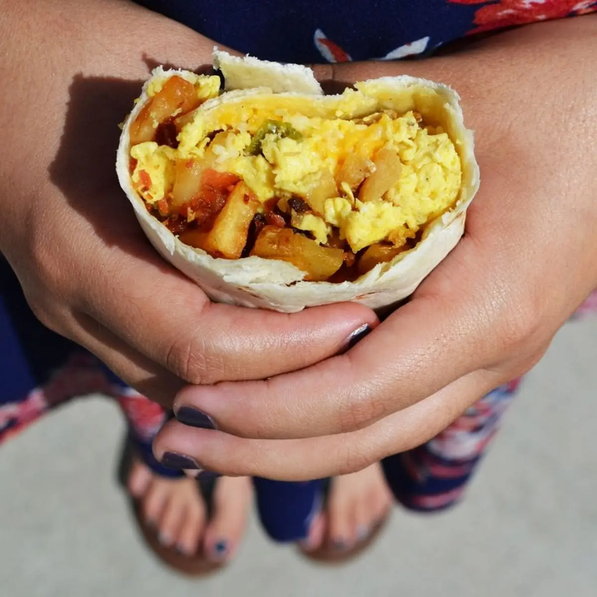 Egg & Cheese Burrito
