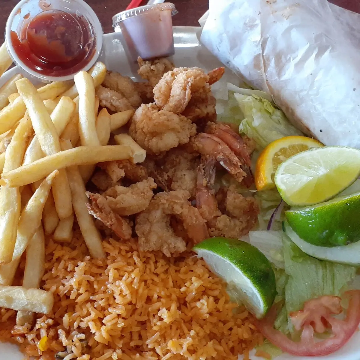 Camarones Empanizados Breaded Shrimp
