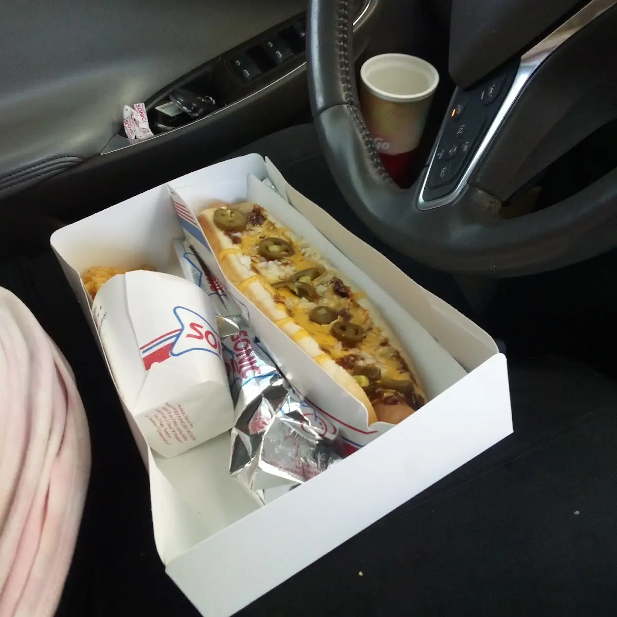 Foot Long Chili Cheese and Jalapenos