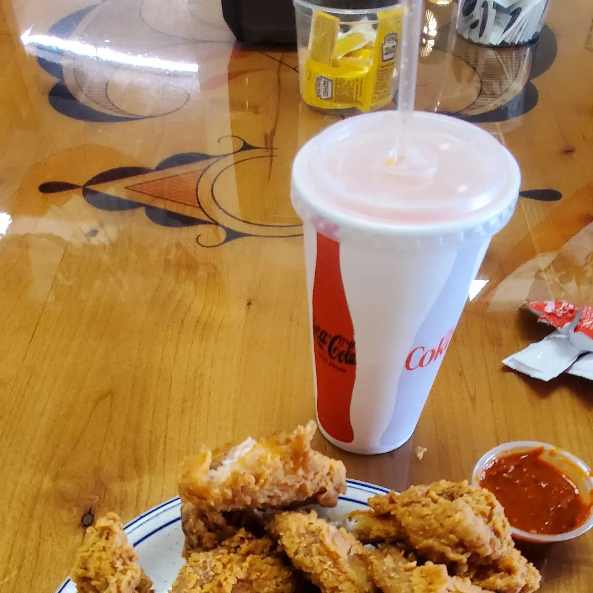 Fried Chicken Wings Meal