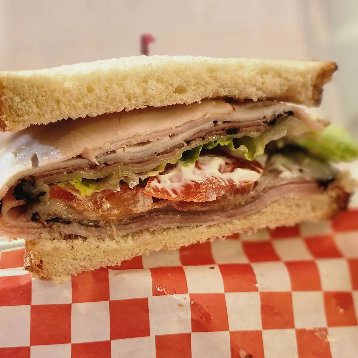 Turkey Ham and Roast Beef Sandwich