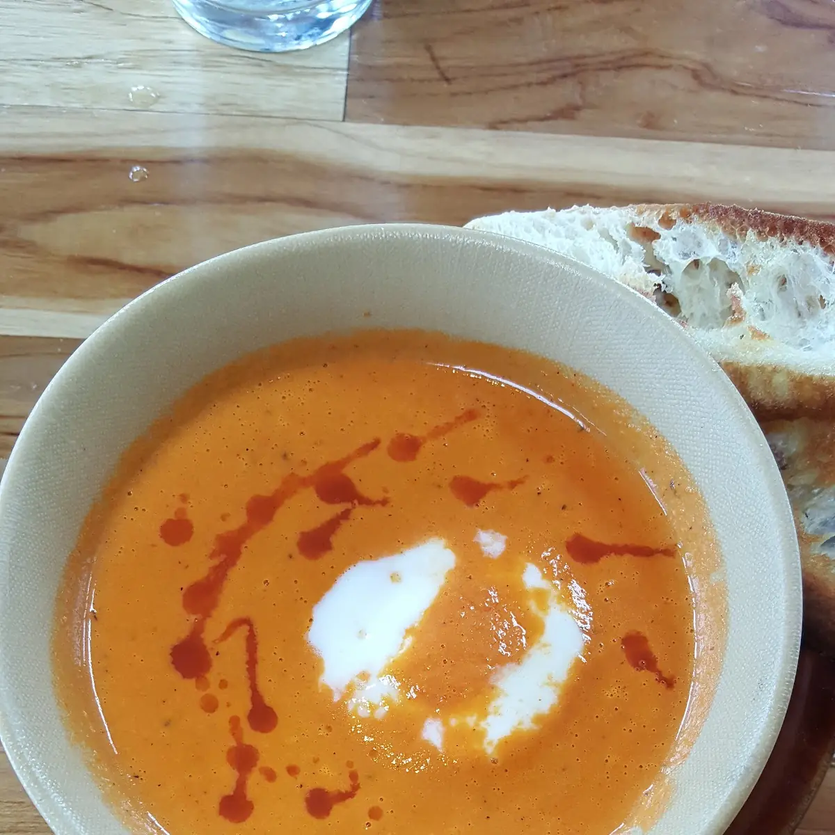 Red Pepper Tomato Bisque