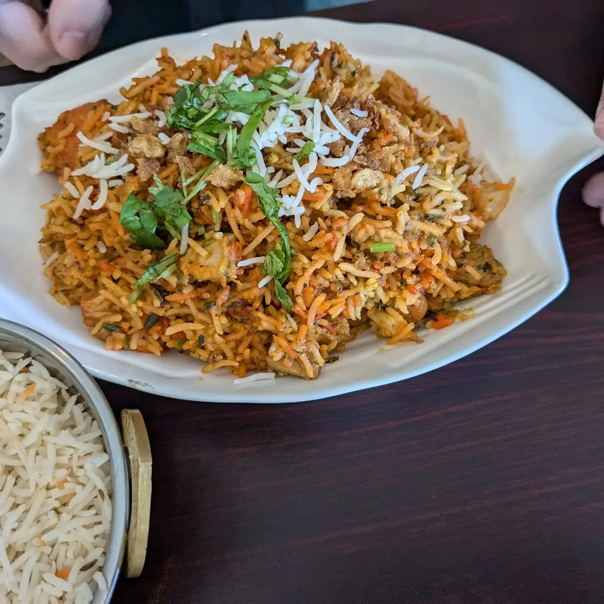 Lamb biryani