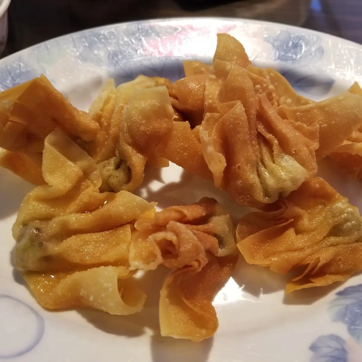 Fried Wontons in Ginger Sauce